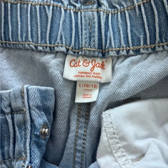 Denim Blue girls Shorts - Picture 3 of 3